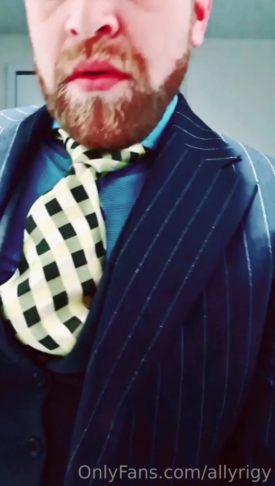 Blue and yellow w pinstripes 