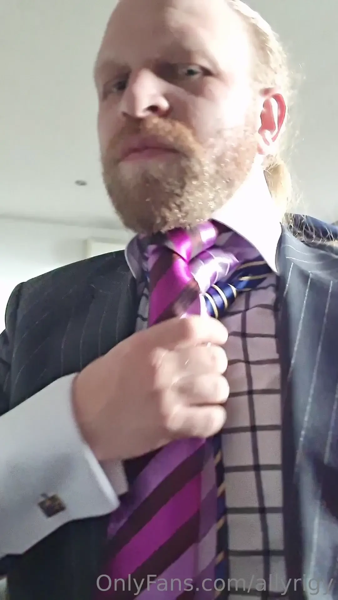 Enjoying my 3 tie stack 