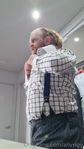 3 tie stack enjoying a 4 high collar hard to not have a wank feeling