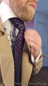 Trench coat and tie play