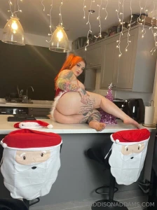 Christmas dinner is ready baby