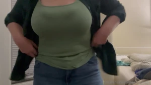 I can t stay in work clothes when i get home pants off bra off dinner