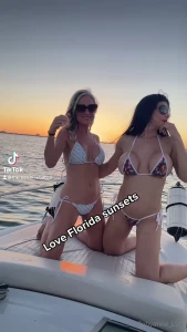 Boat fun with my girl kittibelle