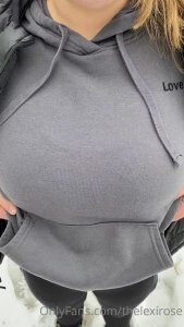 Getting naughty outside