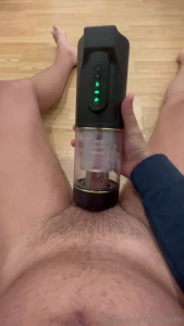Milking myself with this amazing toy