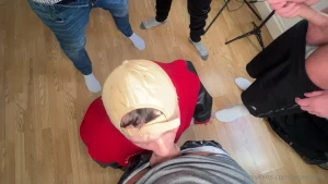 Richharring777 massive group facial with londongirthplus