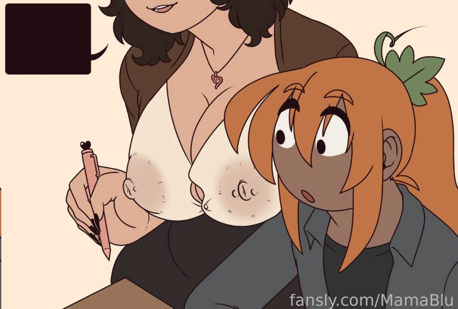 Ready to learn huh what s distracting you fyp bbw lewdtuber mamablu 