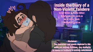 F4m inside the diary of a non-violent yandere script written by
