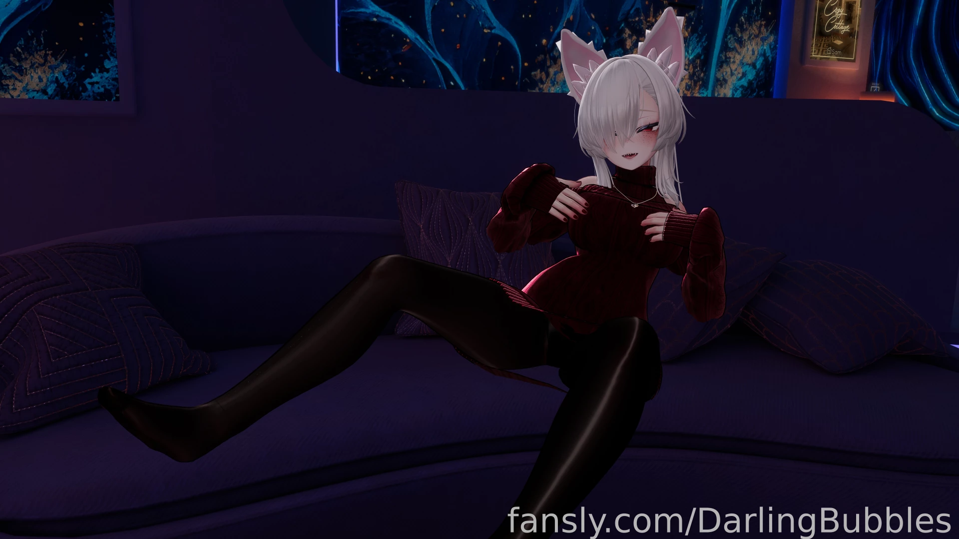 My freckled doll decided to show off this sexy new outfit for everyone 