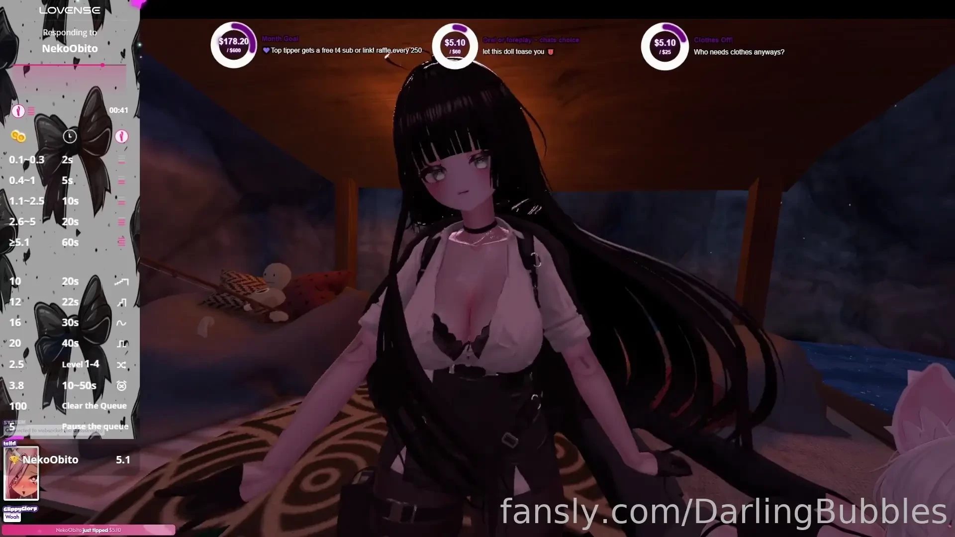 Look at my naughty tipper surprising me in the middle of my dance that 