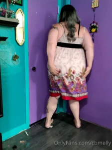 Got a new wig playing around with long hair my new dress and makeup