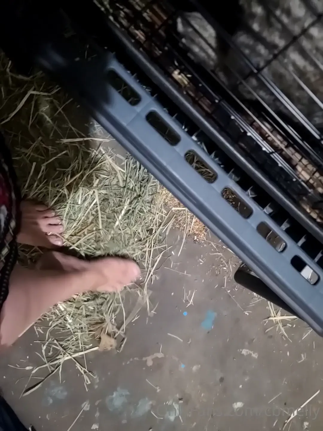 New hair color and feet in hay hope you enjoy more new content cumming part 1 