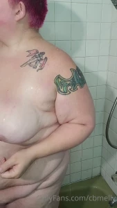 Watch me wash my tits tats tummy and twat tribute to worship this body
