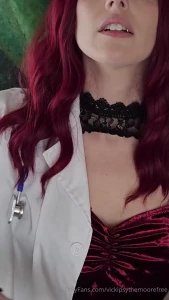Teaser for asmr roleplay dr angelica love exam vampire md with feeding