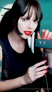 Teaser for new asmr kamila 3 dio ear licking amp long nail tapping no