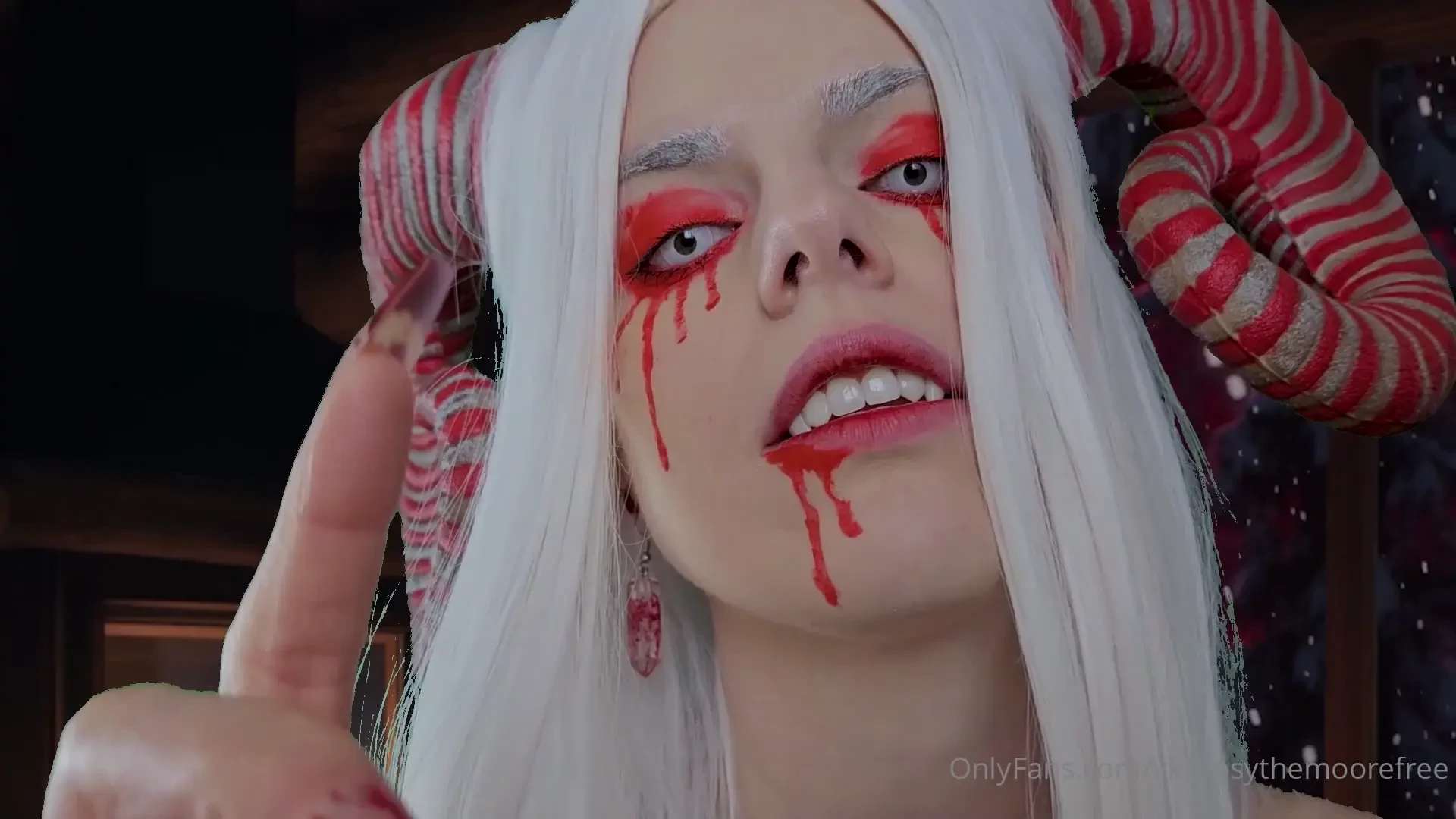 Asmr peppermiss cabin in the mountains horror movie roleplay part 1 