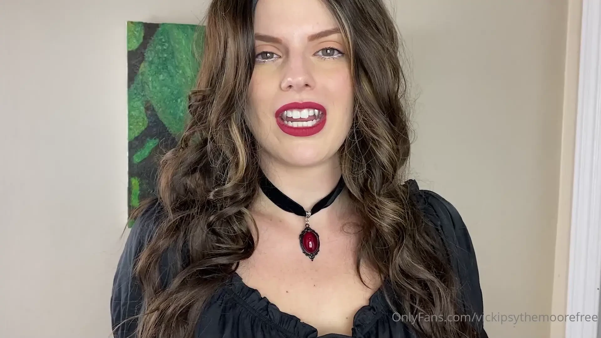 Asmr vampire tongue foaming cleaning spa 