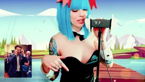 Asmr bunny bulma ear licking close up amp lens licks no talking after