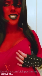 Hellgirl hopefully you don t mind hellgirl s naughty bits in your face