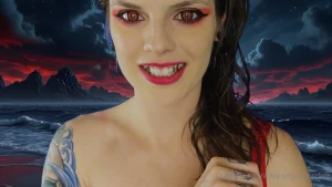 Teaser for new asmr video asmr vampire lifeguard night swim kisses