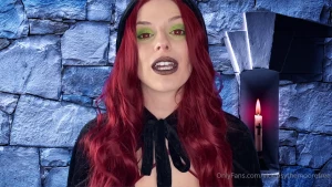 Asmr the new neighbor vampiress feeding candle lighting soft spoken