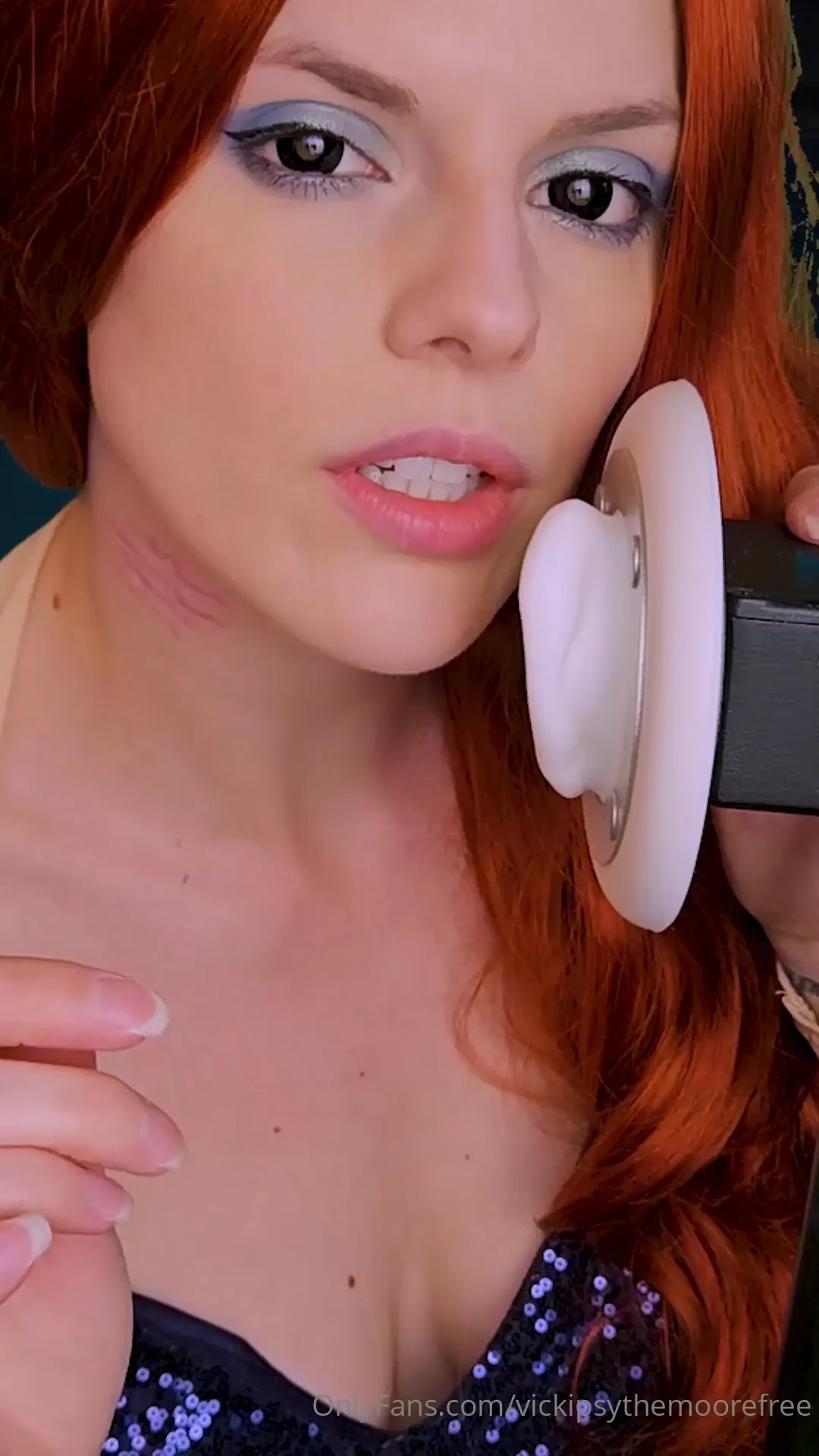 Teaser for new video asmr ella the siren ear licking 
