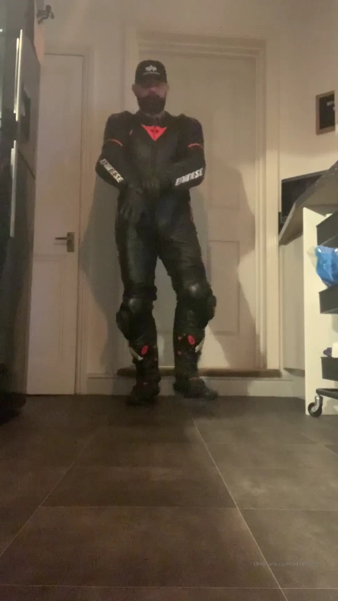 Dom leather clad biker 