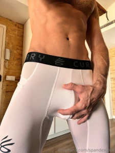 This escalated a fan sent me these sexy-ass ua tights and i like part 5