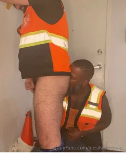 Joe does some hard construction work and after his boss gives him a