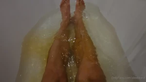 Nice shower after hard work part 1