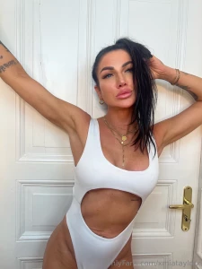 Breaking hearts in angelic white