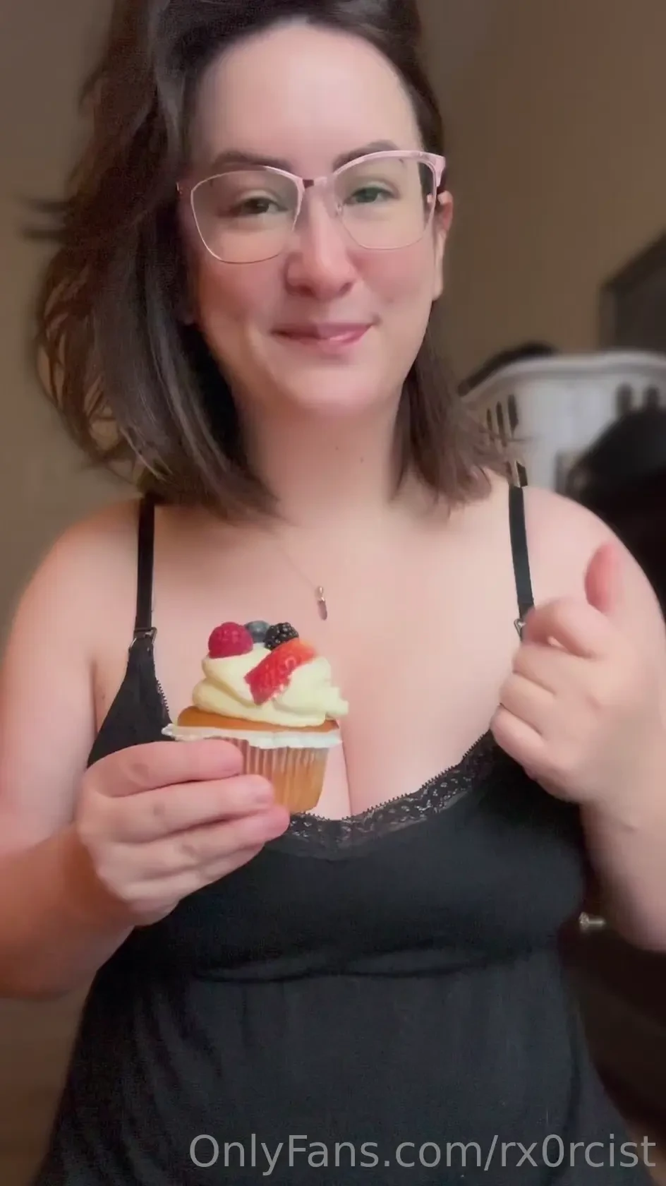 It s my birthday swipe to see my yummy cupcake i just know y all will 