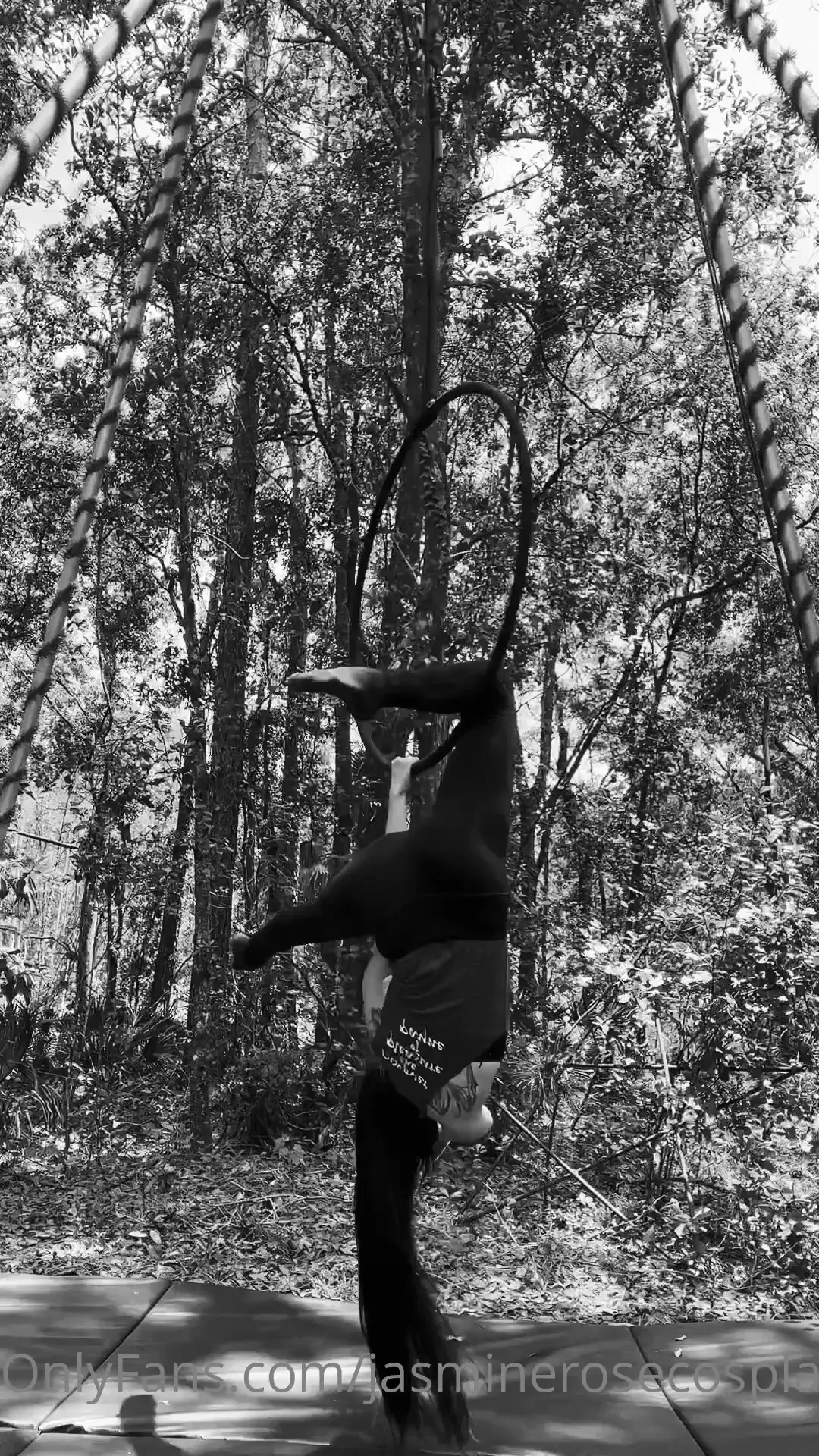 Some lyra freestyle getting back into shape for shows 