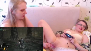 Check out this vid of me eating nickysugar while she plays dark souls