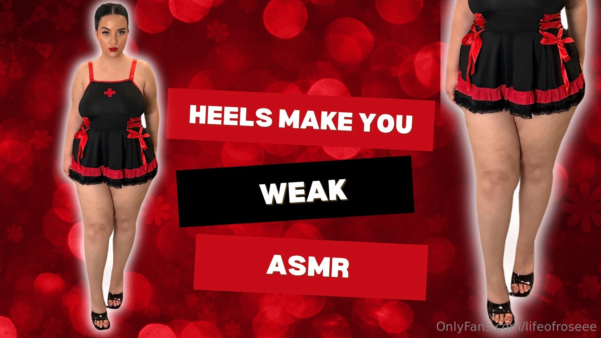 Dive into an irresistible asmr experience with the click of my heels 