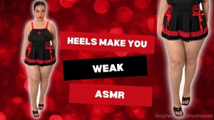 Dive into an irresistible asmr experience with the click of my heels