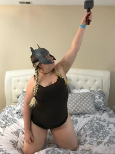 Spicy thor girl fyp bbw blonde cosplay dildo sexy