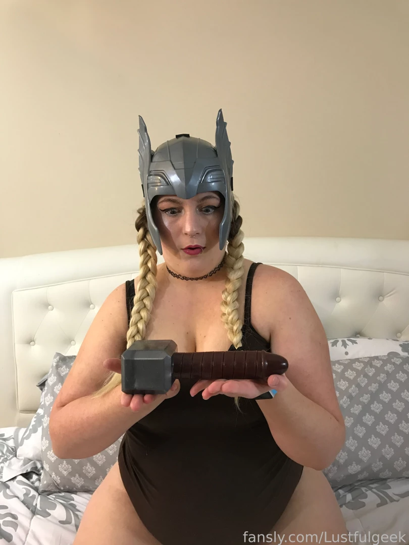 Spicy thor girl fyp bbw blonde cosplay dildo sexy part 7 