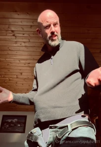 Do you like daddy in a big fluffy jumper and out of it also