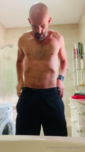 Strip and soapy shower time