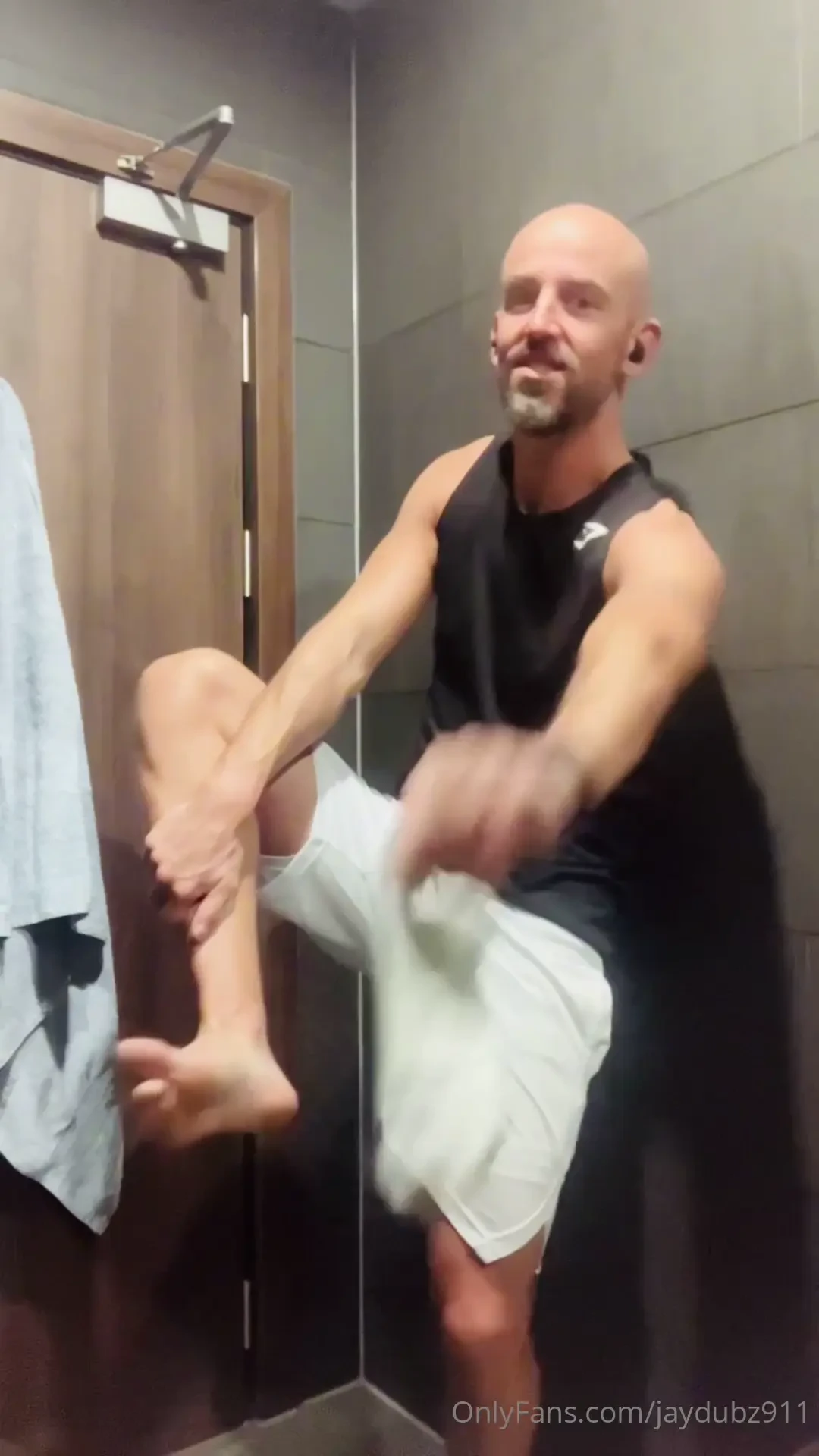 Oooof stripping off sweaty gym clothes and strong smelling socks but 