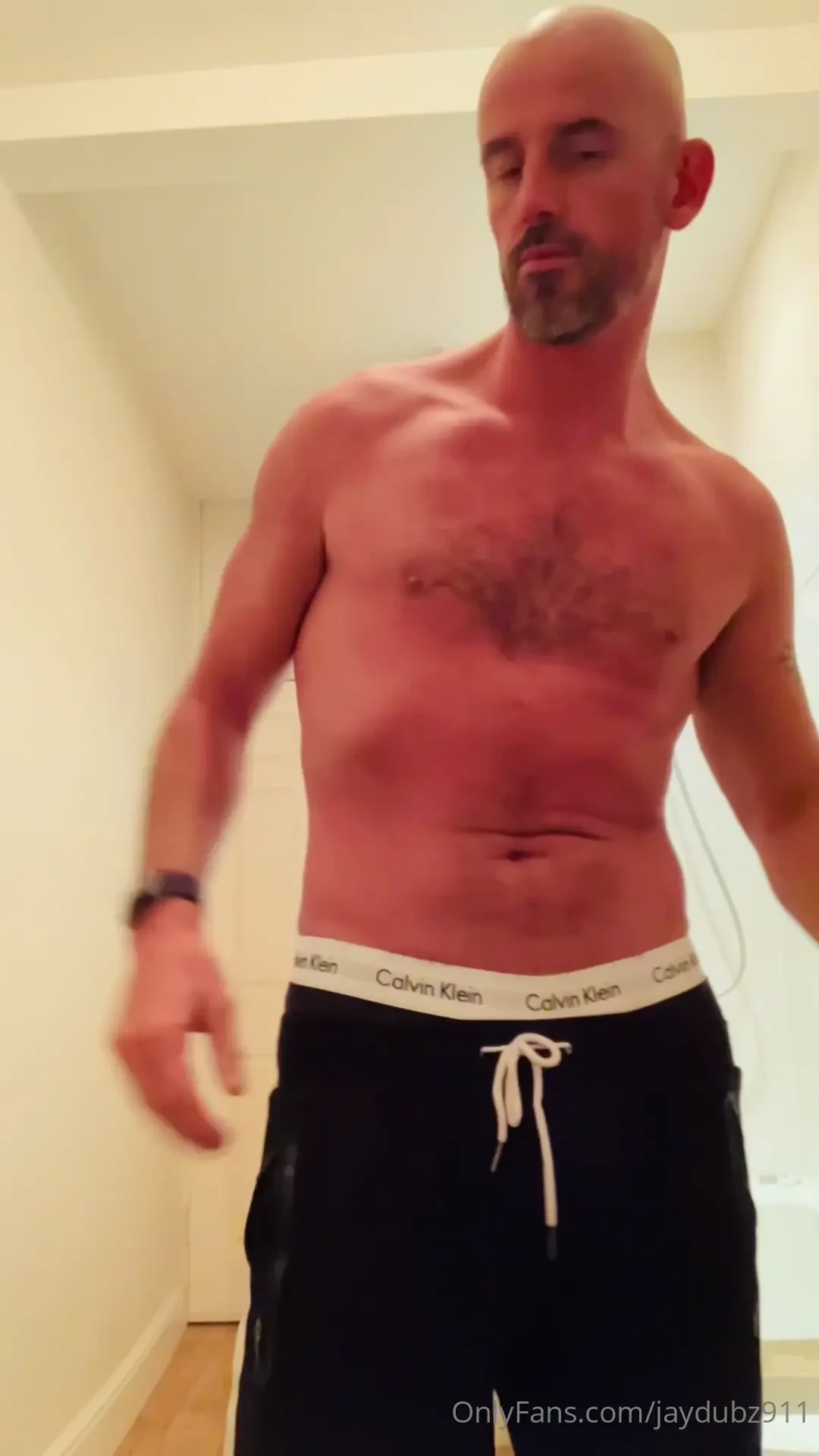 Ooof sweat flex pose strip swing drip 