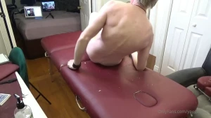 Massage table jerkoff