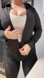 Just another public strip tease