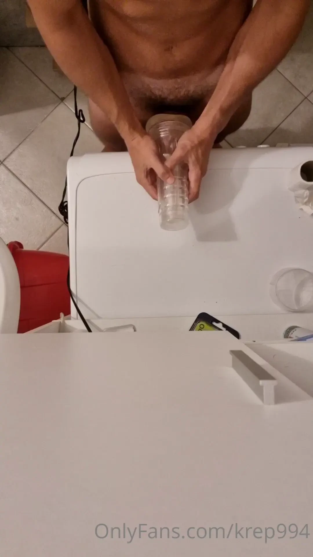 Fucking the fleshlight 