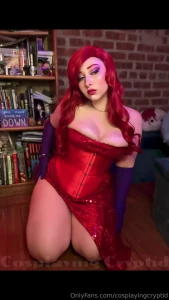 cosplayingcryptid - Jessica rabbit at your service video of full shoot all 240 photos best 