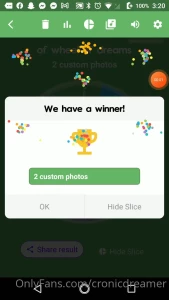 Who wants to spin the wheel of dreams from custom photos to a free