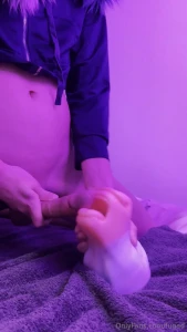 I told santa i was horny as fuck and i got this cute muzzle for