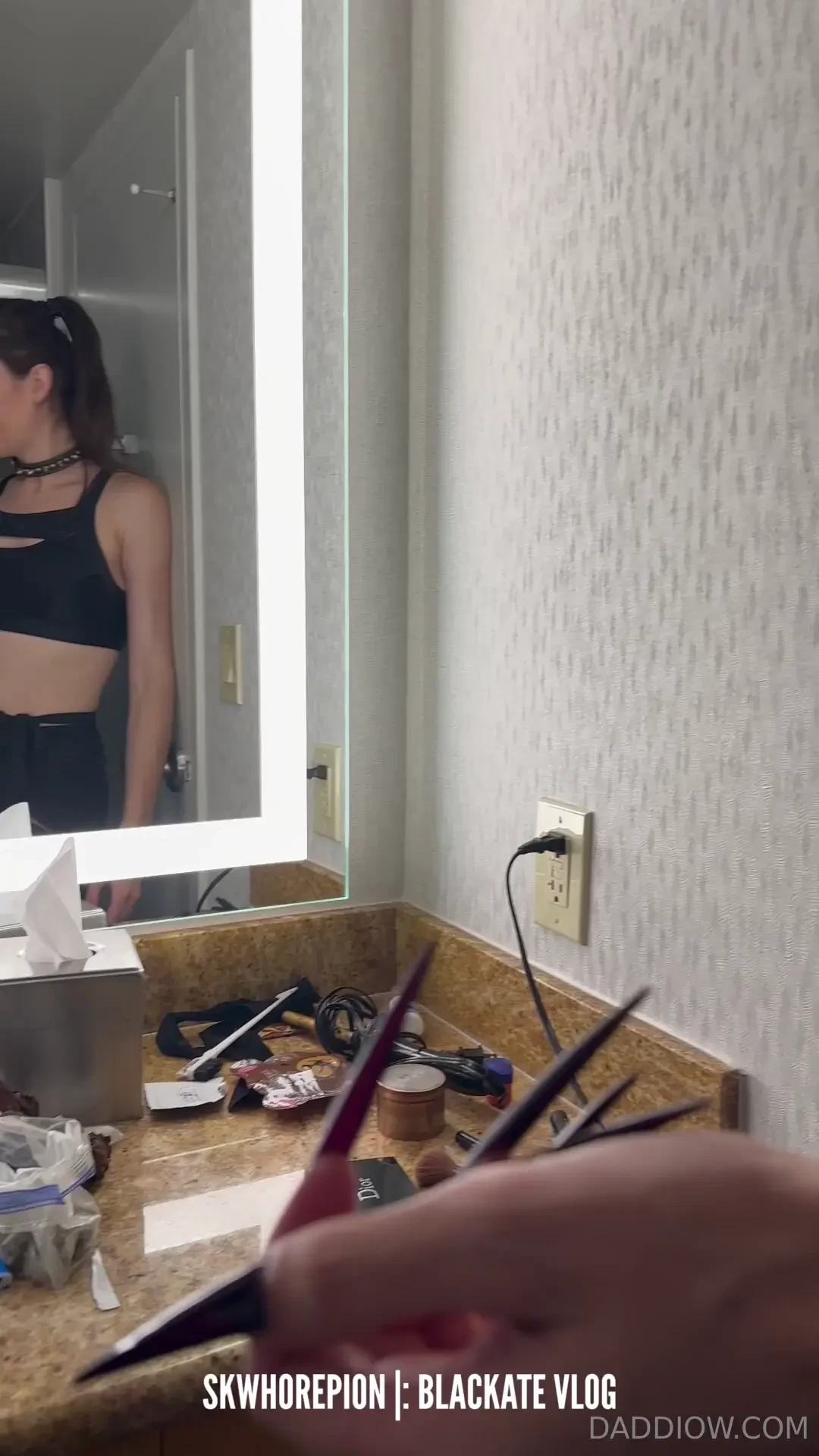 Blackate vlog meeting her first trans bbc 