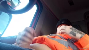 Filthy day in the lorry xxx